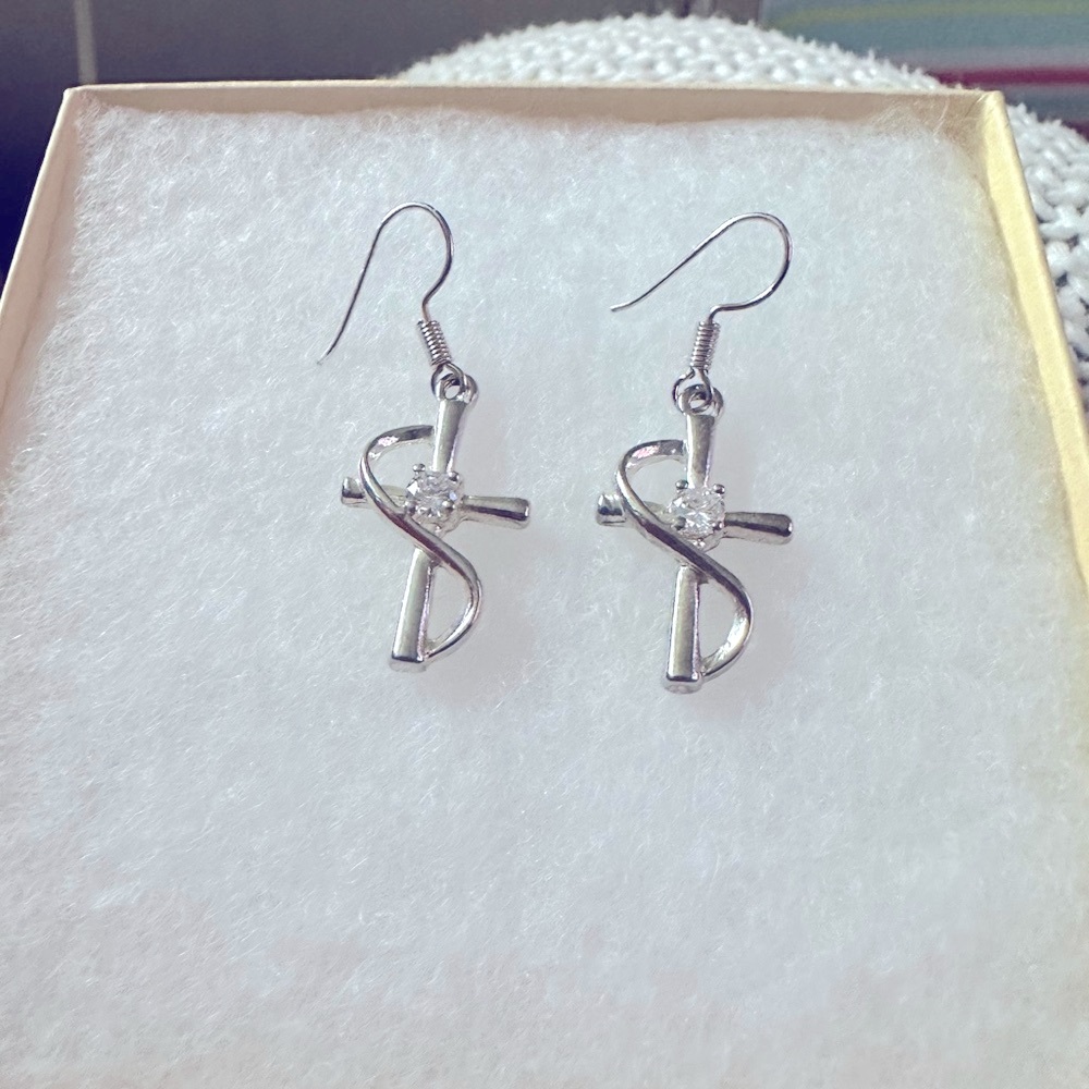 Nobel Crystal Drop Earrings